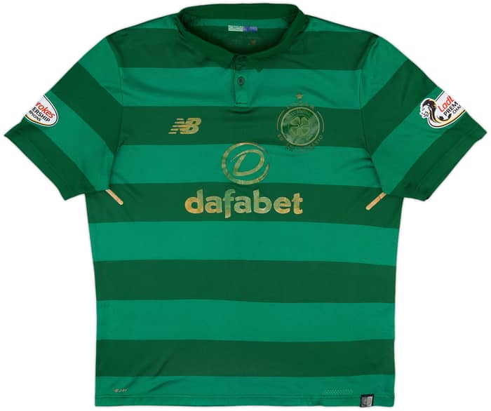 2017-18 Celtic 'Lisbon Lions 50th Anniversary' Away Shirt - 4/10 - (L)
