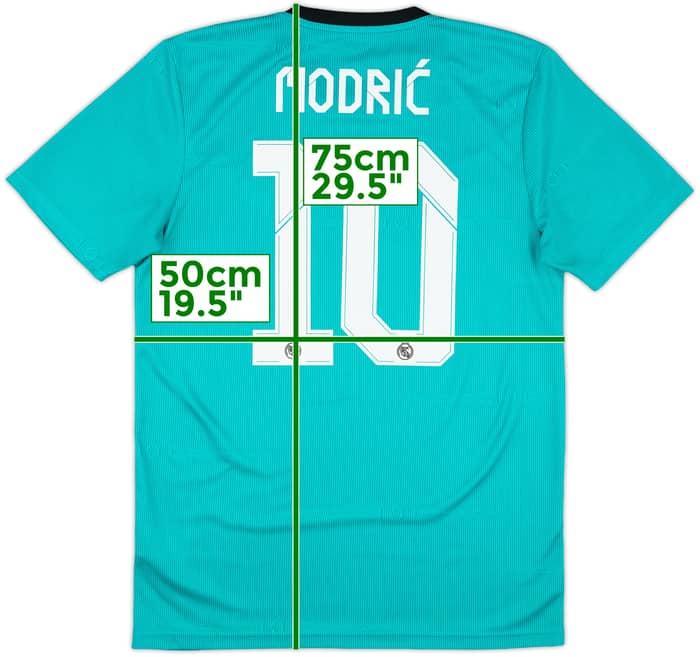 2021-22 Real Madrid Third Shirt Modric #10 - 10/10 - (M)