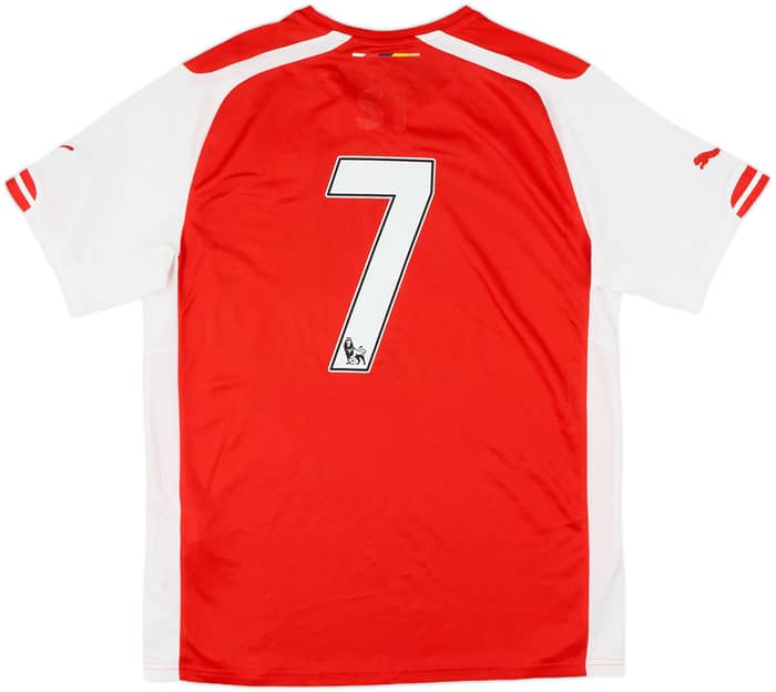 2014-15 Arsenal Home Shirt #7 - 5/10 - (M)