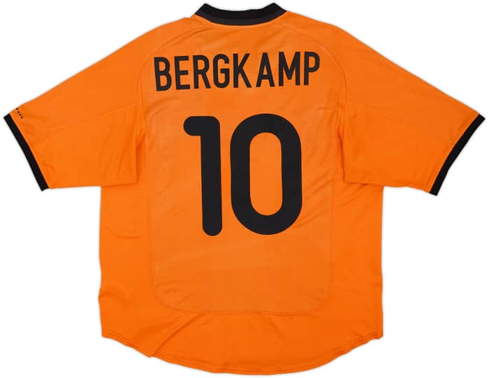 2000-02 Netherlands Home Shirt Bergkamp #10 - 4/10 - (L)