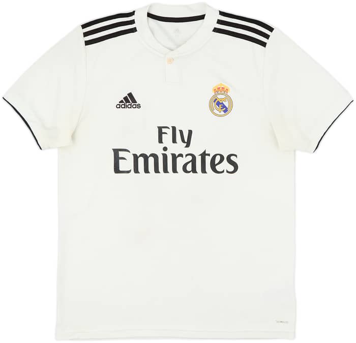 2018-19 Real Madrid Home Shirt - 5/10 - (M)