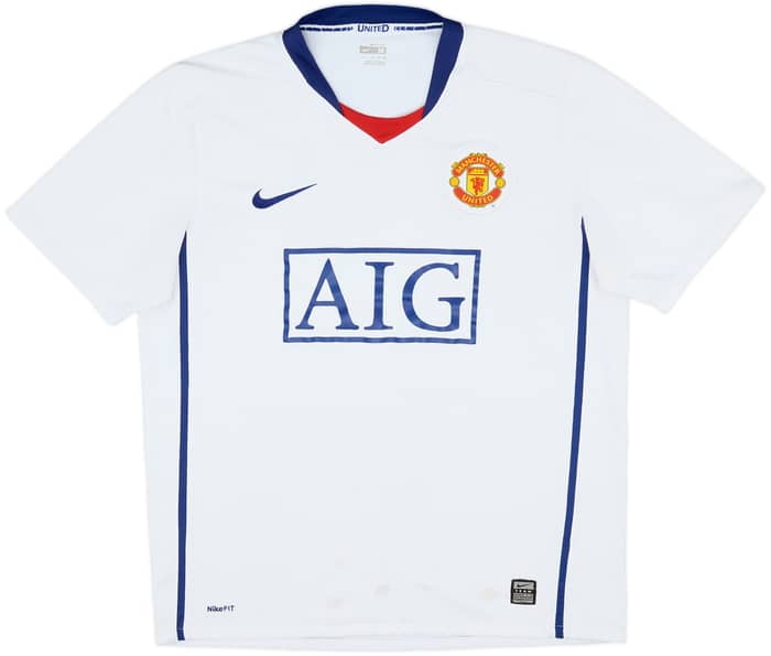 2008-10 Manchester United Away Shirt - 4/10 - (M)