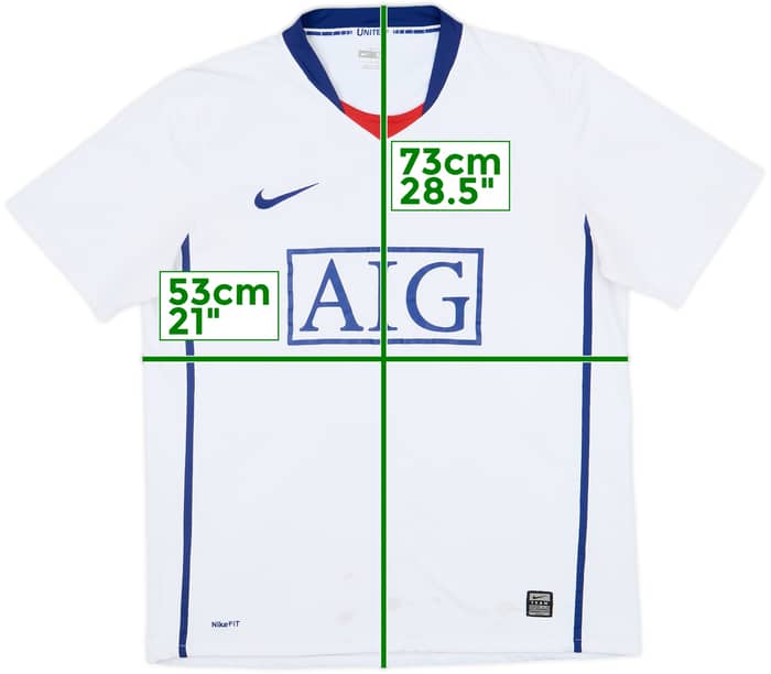 2008-10 Manchester United Away Shirt - 4/10 - (M)