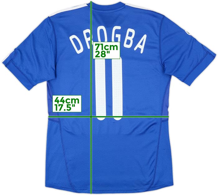 2009-10 Chelsea Home Shirt Drogba #11 - 5/10 - (M)