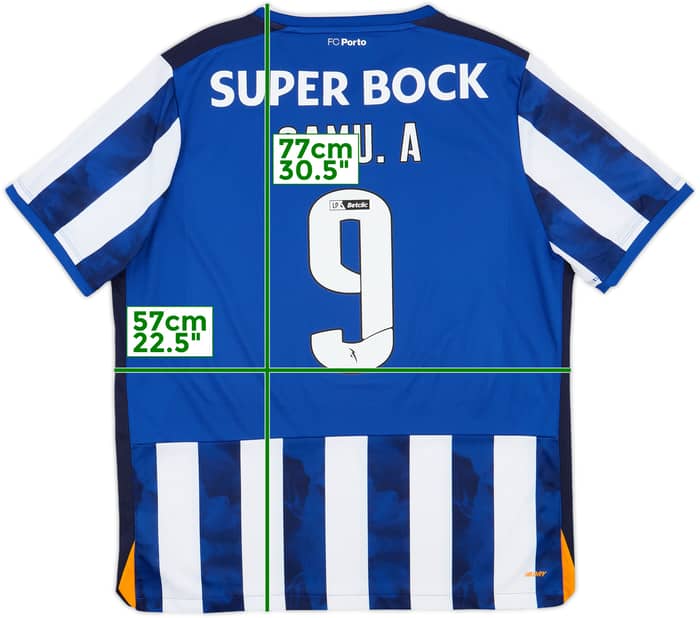 2024-25 Porto Home Shirt Samu.A #9 - 10/10 - (XL)