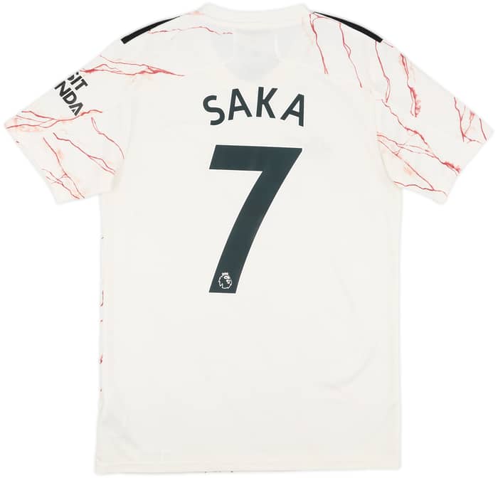 2020-21 Arsenal Away Shirt Saka #7 - 9/10 - (S)