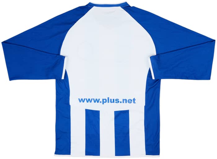 2007-09 Sheffield Wednesday Home L/S Shirt - 4/10 - (M)