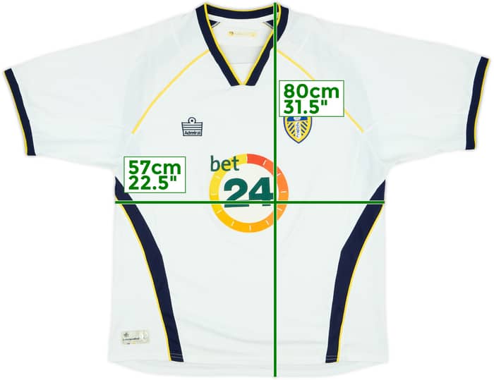 2006-07 Leeds United Home Shirt - 4/10 - (L)
