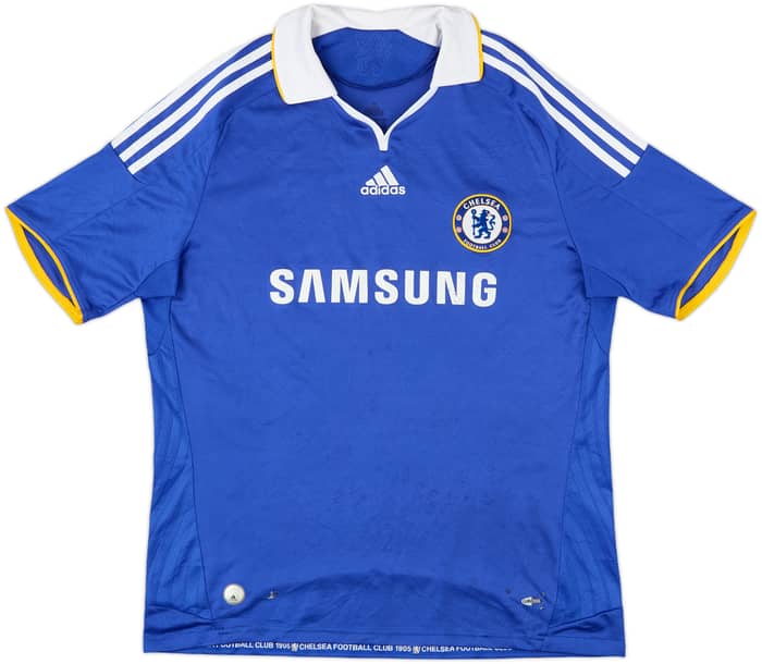 2008-09 Chelsea Home Shirt Drogba #11 - 5/10 - (L)