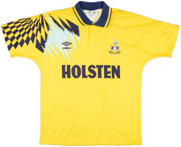 1991-95 Tottenham Away Shirt Klinsmann #18 - 8/10 - (S)