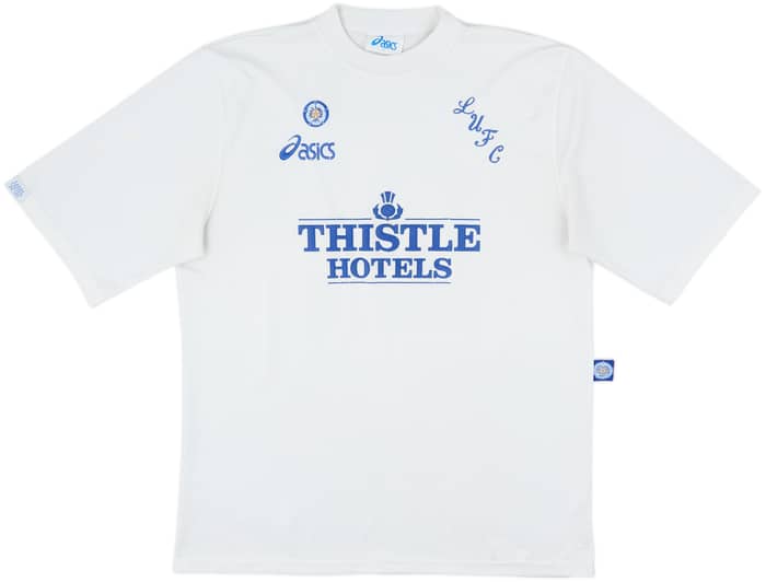 1995-96 Leeds United Home Shirt Yeboah #21 - 7/10 - (XL)