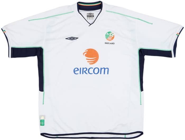2002-03 Ireland Away Shirt R.Keane #10 - 6/10 - (XXL)