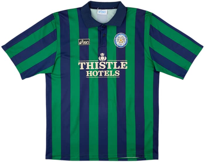 1995-96 Leeds United Third Shirt Yeboah #21 - 6/10 - (XL)
