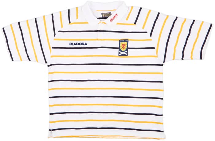 2004-05 Scotland Diadora Polo Shirt - 8/10 - (XXL)