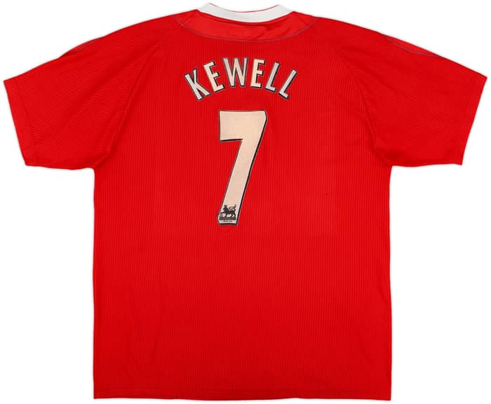 2002-04 Liverpool Home Shirt Kewell #7 - 5/10 - (L)