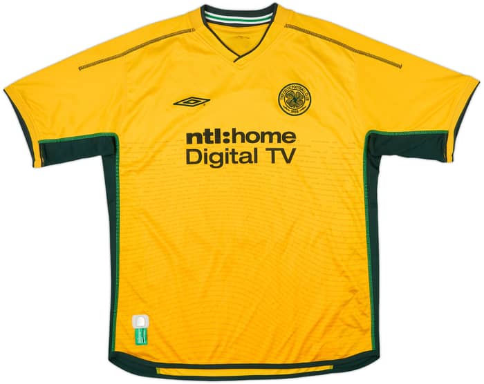 2002-03 Celtic Away Shirt Larsson #7 - 8/10 - (L)