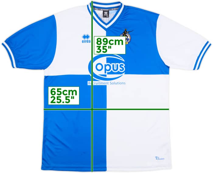 2012-13 Bristol Rovers Home Shirt - 10/10 - (5XL)