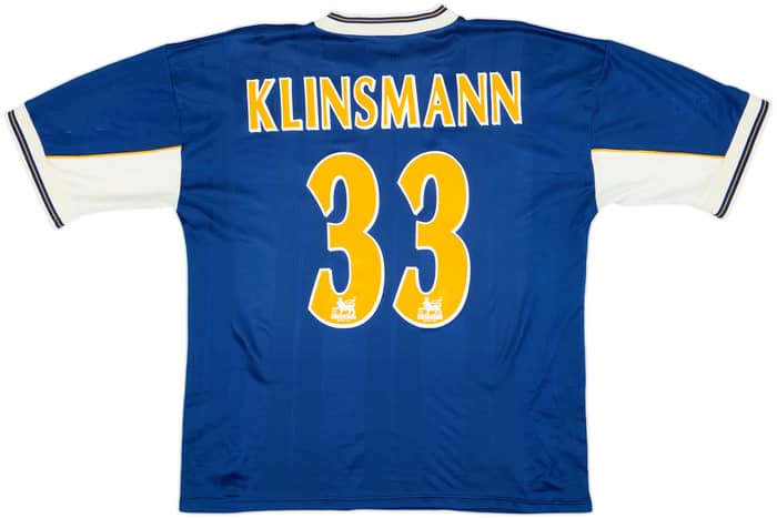 1997-98 Tottenham Away Shirt Klinsmann #33 - 8/10 - (XL)