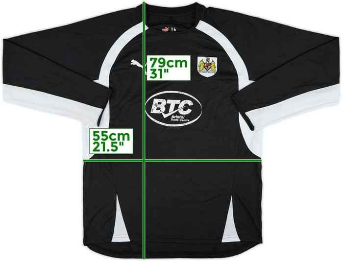 2007-08 Bristol City Away L/S Shirt - 5/10 - (L)