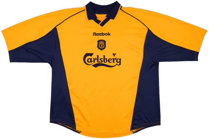2000-02 Liverpool Away Shirt Gerrard #17 - 8/10 - (XXL)
