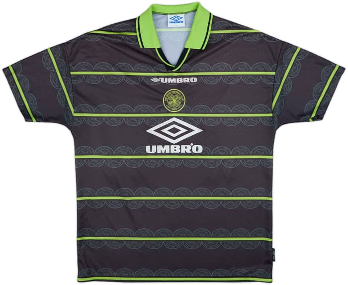 1998-99 Celtic Away Shirt Viduka #36 - 8/10 - (XL)