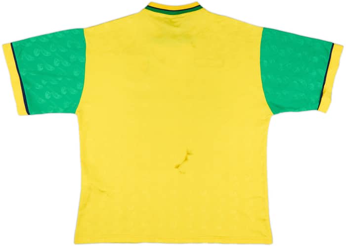 1996-97 Norwich Home Shirt - 7/10 - (XL)
