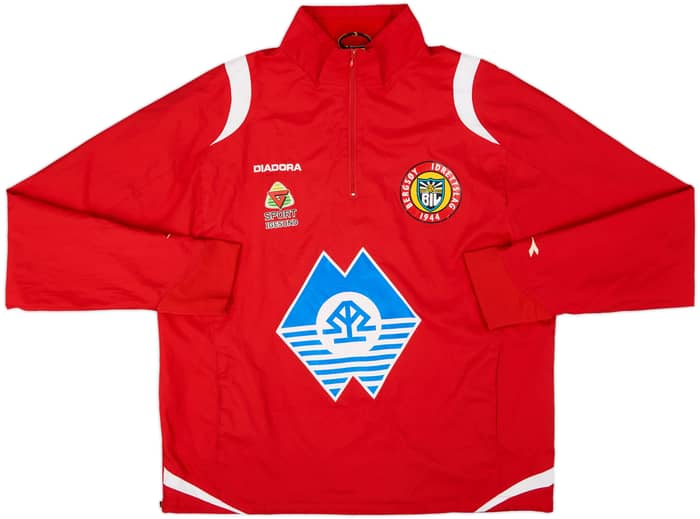 2015-16 Bergsoy Idrettslag Diadora 1/4 Zip Drill Top - 9/10 - (L)