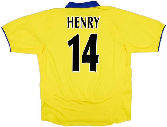 2003-05 Arsenal Away Shirt Henry #14 - 6/10 - (XL)