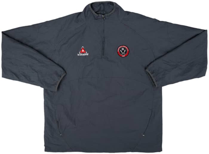 2006-07 Sheffield United Le Coq Sportif 1/4 Zip Sweat Top - 7/10 - (M)