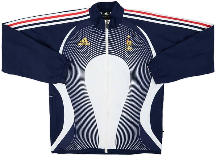 2006-07 France adidas Track Jacket - 6/10 - (M)