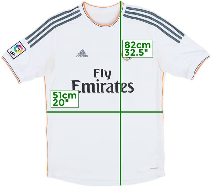 2013-14 Real Madrid Home Shirt Isco #23 - 5/10 - (L)