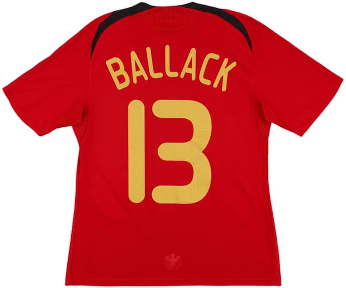 2008-09 Germany Away Shirt Ballack #13 - 7/10 - (M)