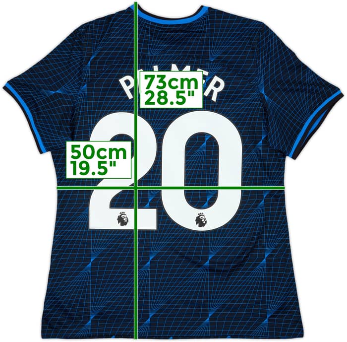 2023-24 Chelsea Away Shirt Palmer #20 - 10/10 - (Women's XL)