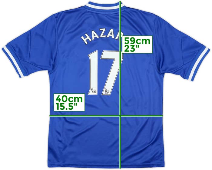2013-14 Chelsea Home Shirt Hazard #17 - 6/10 - (M.Boys)