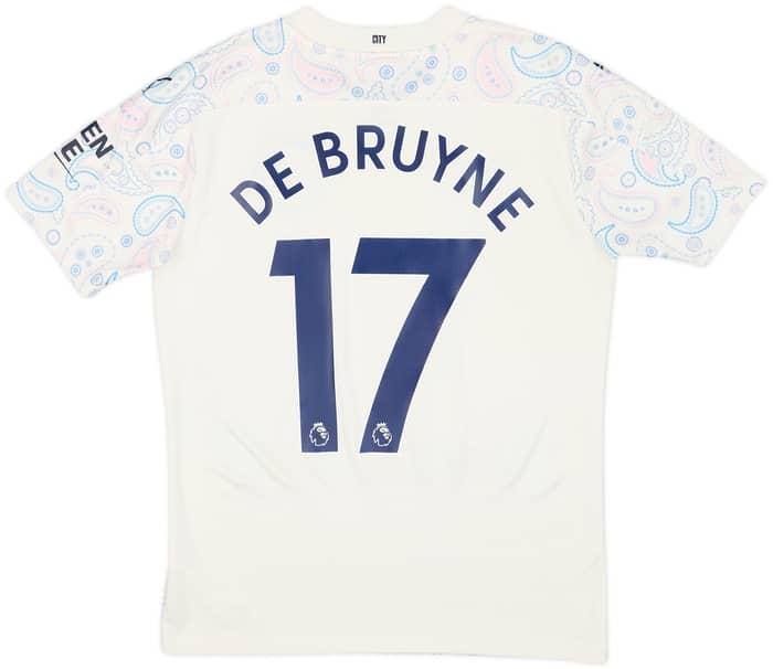 2020-21 Manchester City Third Shirt De Bruyne #17 - 9/10 - (S)