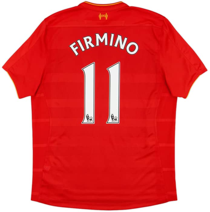 2016-17 Liverpool Home Shirt Firmino #11 - 5/10 - (L)