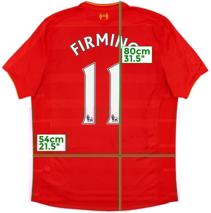 2016-17 Liverpool Home Shirt Firmino #11 - 5/10 - (L)