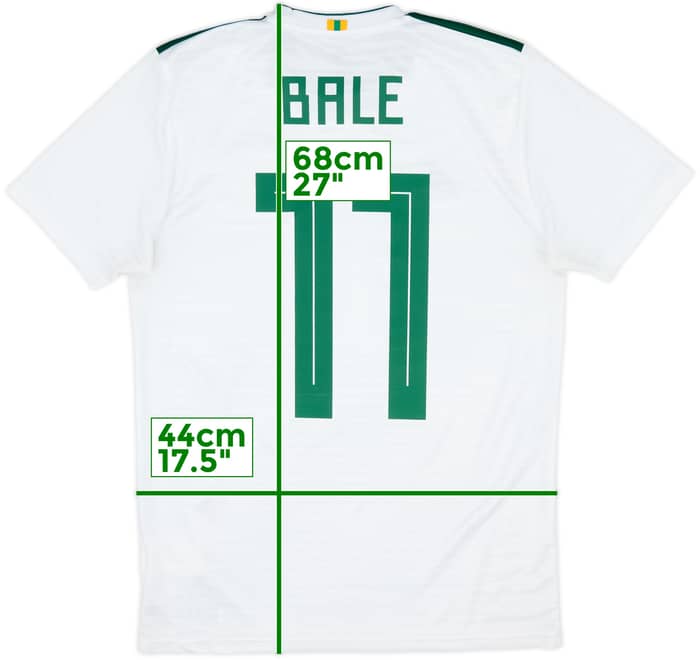 2018-19 Wales Away Shirt Bale #11 - 8/10 - (S)