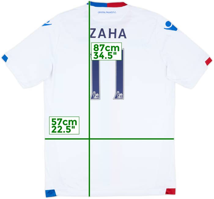 2015-16 Crystal Palace Away Shirt Zaha #11 - 8/10 - (3XL)