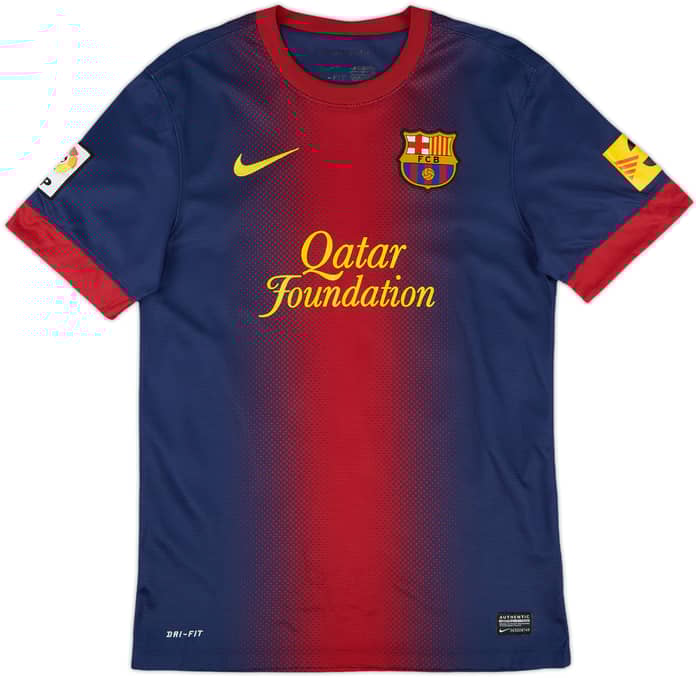 2012-13 Barcelona Home Shirt Messi #10 - 8/10 - (S)
