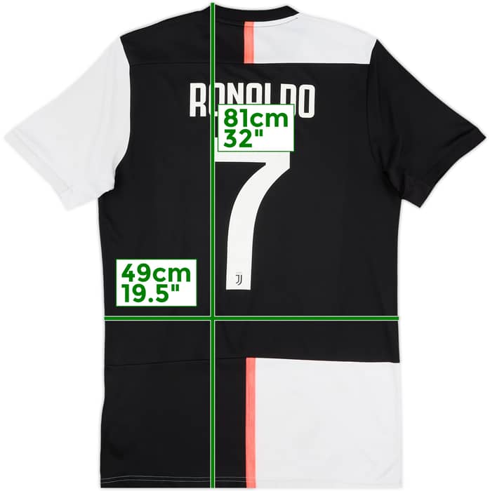 2019-20 Juventus Home Shirt Ronaldo #7 - 7/10 - (M)