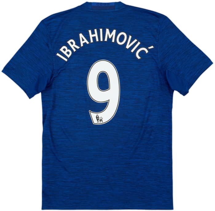 2016-17 Manchester United Away Shirt Ibrahimovic #9 - 8/10 - (S)