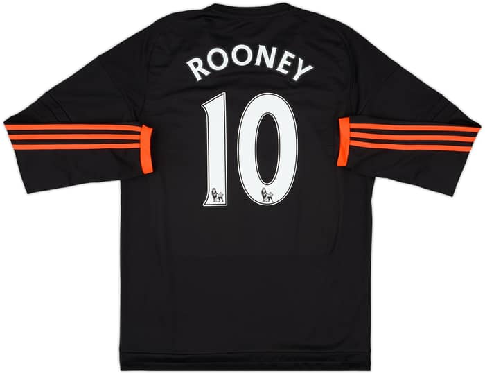 2015-16 Manchester United Third L/S Shirt Rooney #10 - 10/10 - (L)