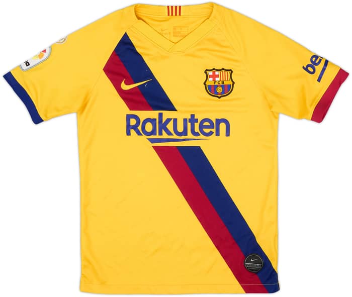 2019-20 Barcelona Away Shirt - 5/10 - (M.Boys)