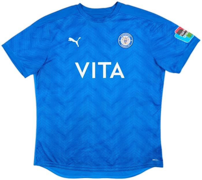 2021-22 Stockport County Home Shirt - 9/10 - (XXL)