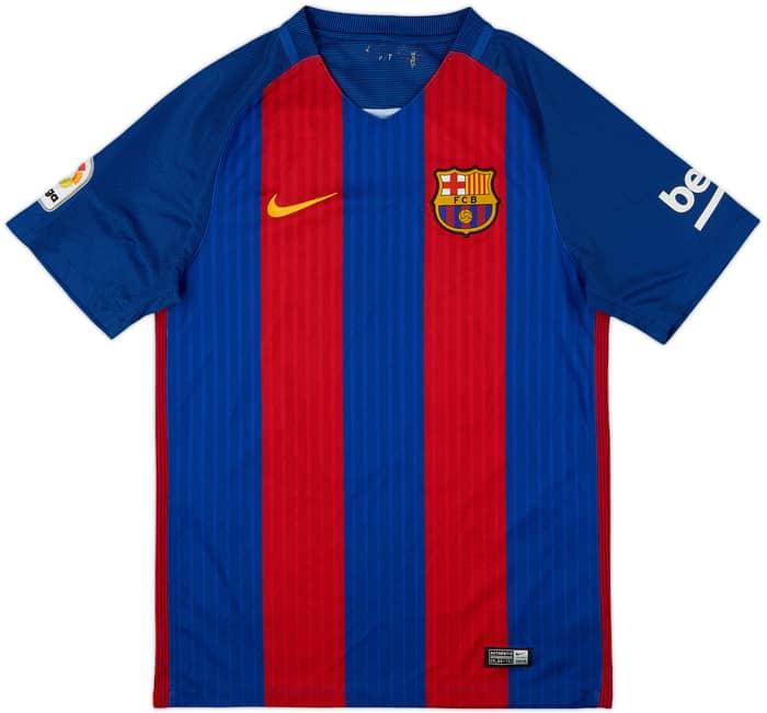 2016-17 Barcelona Home Shirt Messi #10 - 8/10 - (S)