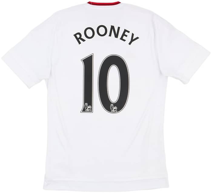2015-16 Manchester United Away Shirt Rooney #10 - 6/10 - (S)
