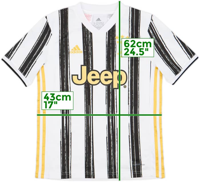 2020-21 Juventus Home Shirt - 9/10 - (M.Boys)