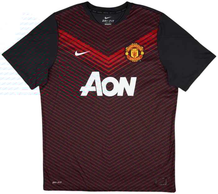 2014-15 Manchester United Nike Training Shirt - 9/10 - (XL)