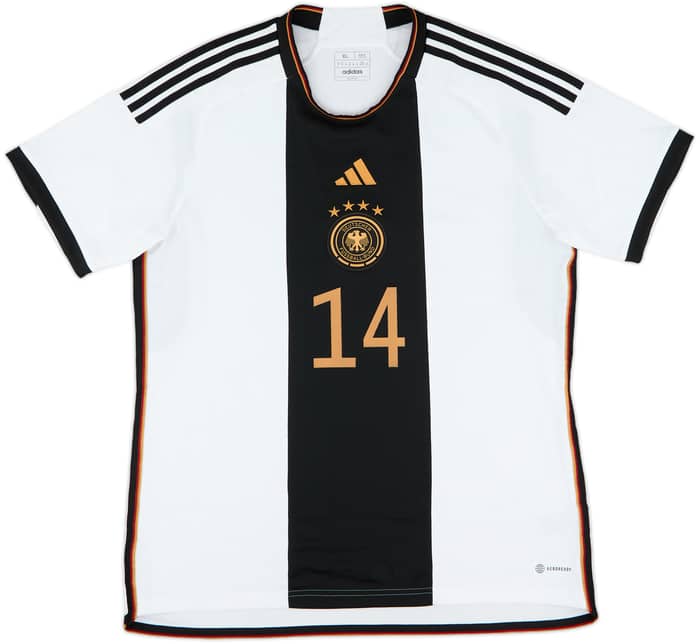 2022-23 Germany Home Shirt Musiala #14 - 10/10 - (XL)